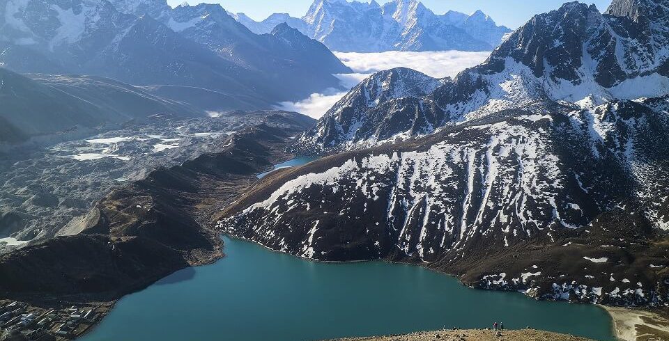 Gokyo trek - one of the Gokyo Lakes