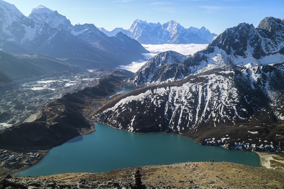 Gokyo trek - one of the Gokyo Lakes