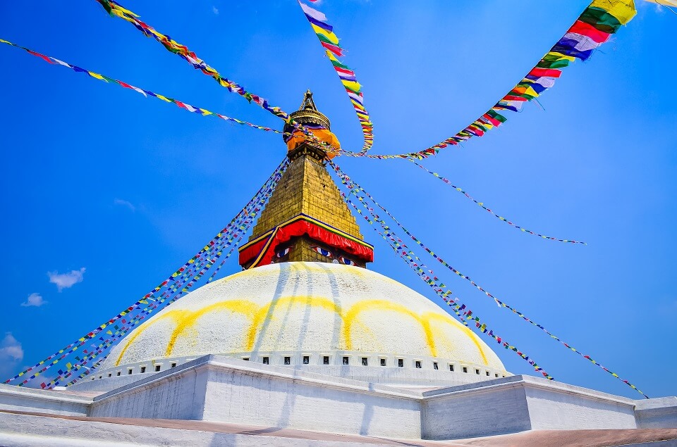 Hoogtepuntenreis Nepal – Boudhanath stoepa
