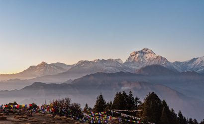 Poon Hill trek - sunrise on Poon Hill