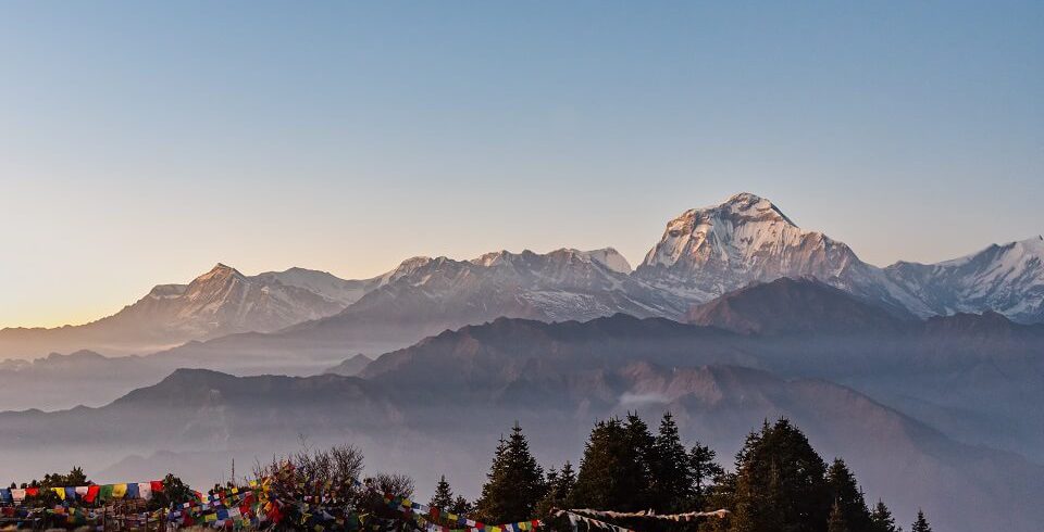 Poon Hill trek - sunrise on Poon Hill