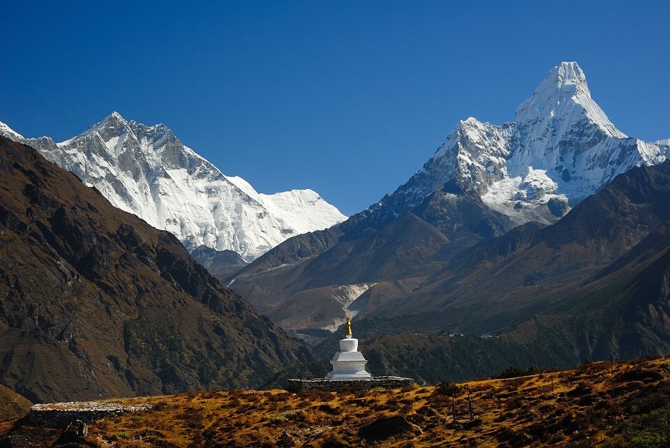 Sherpa Culture trekking – prachtig uitzicht op de Ama Dablam