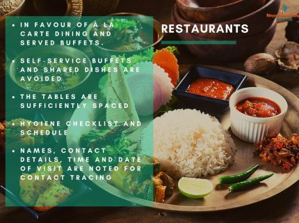 Health and safety measures Nepal – restaurants