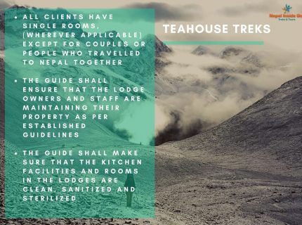 Health and safety measures Nepal – teahouse trekking