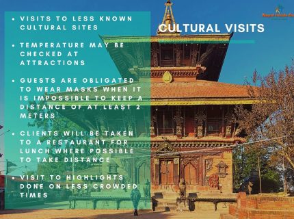 Health and safety measures Nepal – cultural visits