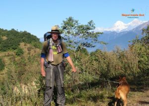 Trekking in autumn season in Helambu