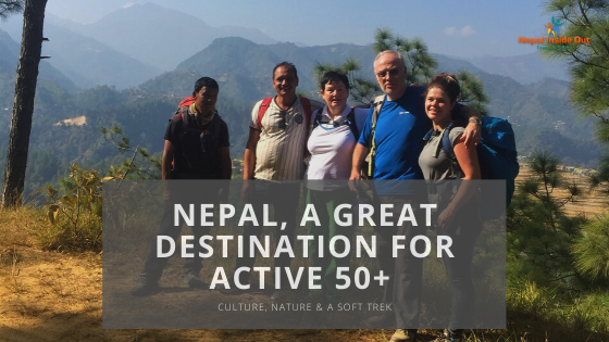 Nepal for active over fifties
